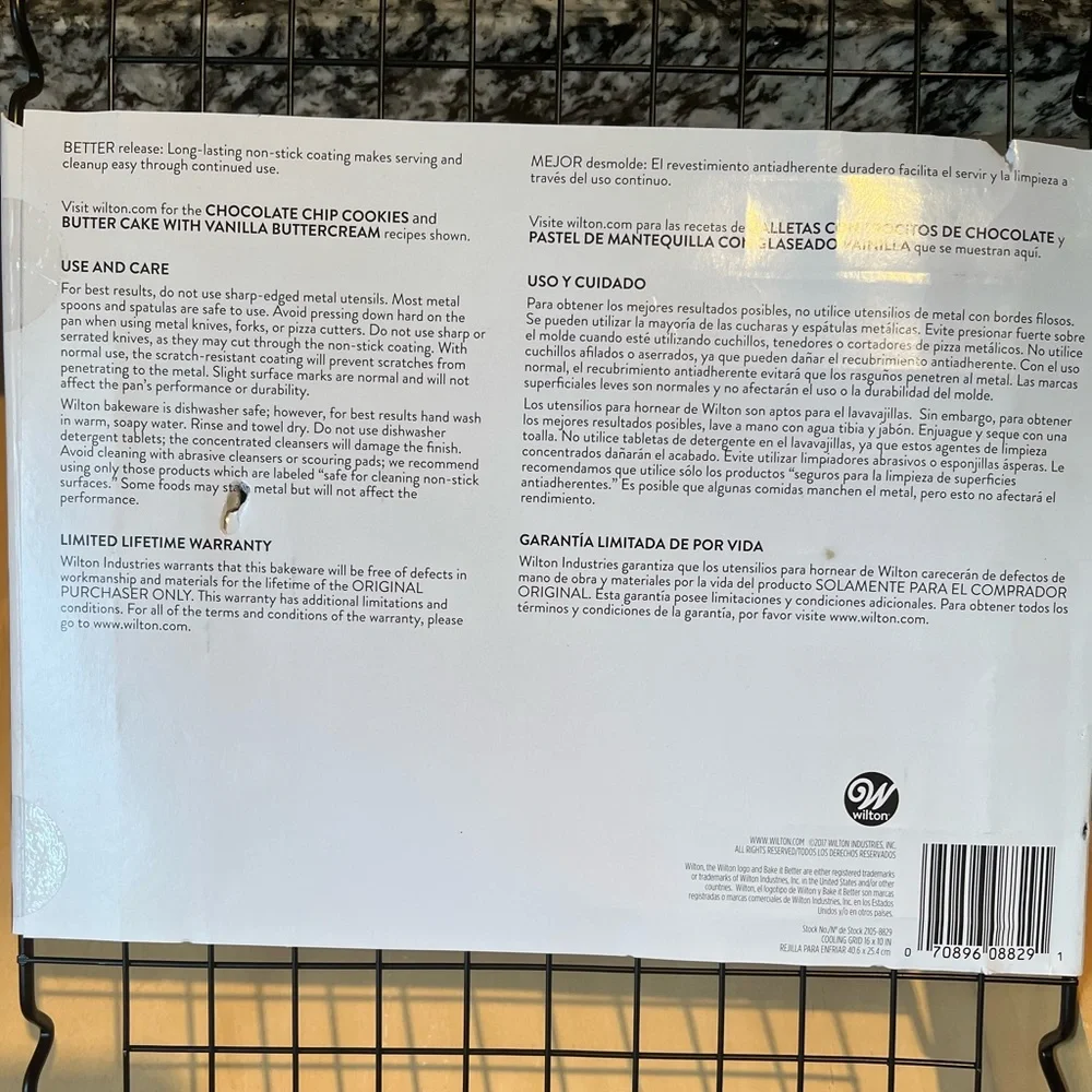 NWT Wilton Bake it Better Cooling Grid